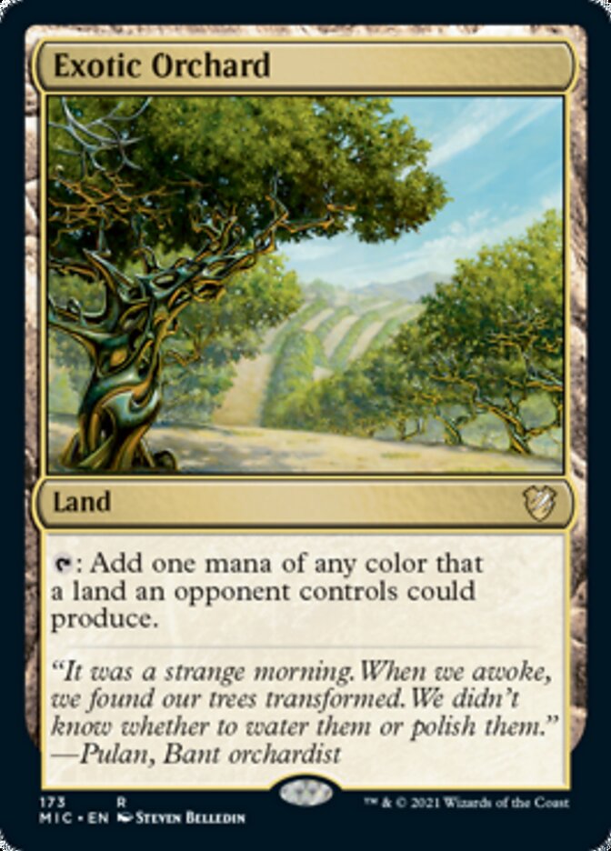 Exotic Orchard [Innistrad: Midnight Hunt Commander] | Tables and Towers
