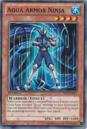 Aqua Armor Ninja [SP13-EN017] Starfoil Rare | Tables and Towers