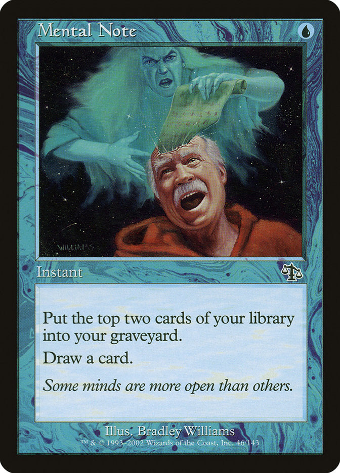Mental Note [Judgment] | Tables and Towers