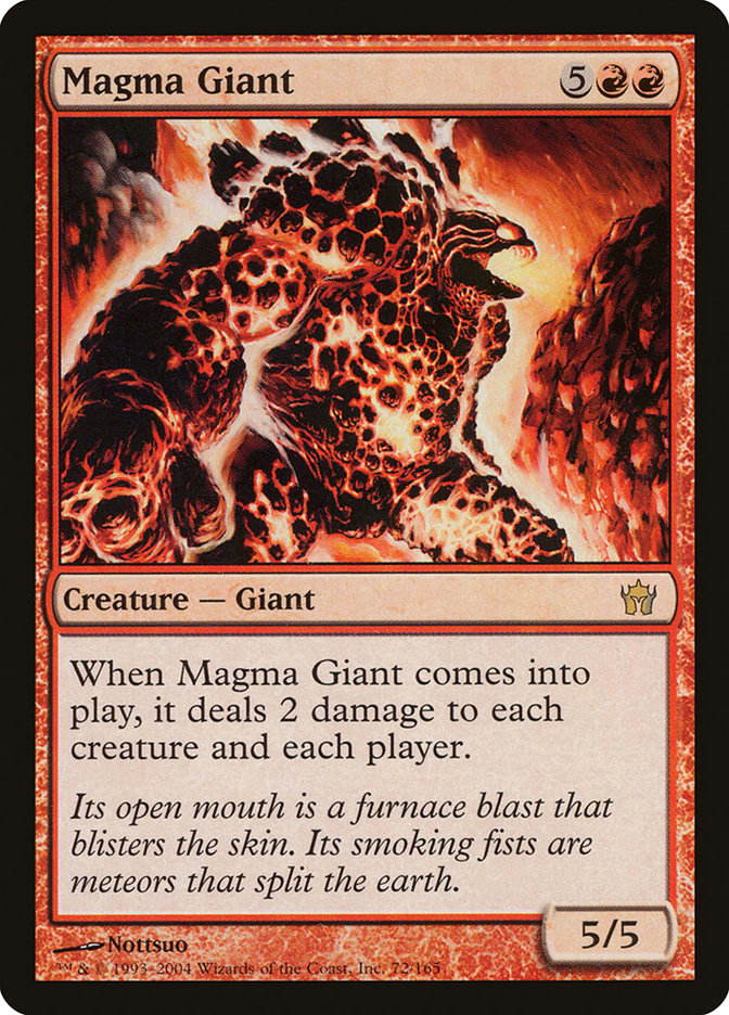 Magma Giant [Fifth Dawn] | Tables and Towers