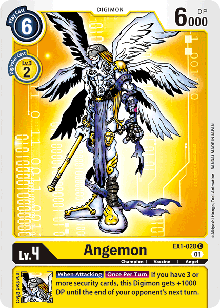 Angemon [EX1-028] [Classic Collection] | Tables and Towers