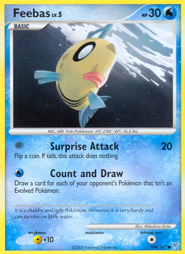 Feebas (104/147) [Platinum: Supreme Victors] | Tables and Towers