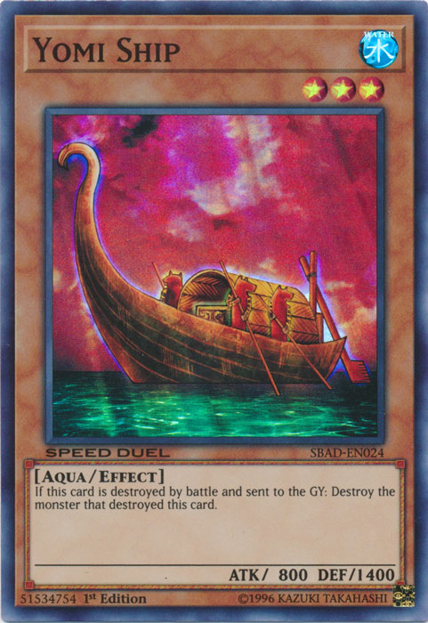 Yomi Ship [SBAD-EN024] Super Rare | Tables and Towers