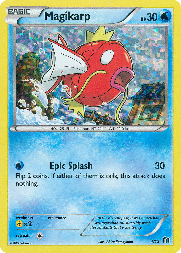 Magikarp (4/12) [McDonald's Promos: 2016 Collection] | Tables and Towers