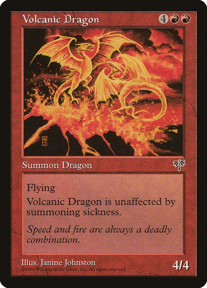 Volcanic Dragon [Mirage] | Tables and Towers