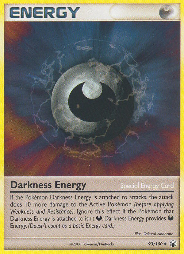 Darkness Energy (93/100) [Diamond & Pearl: Majestic Dawn] | Tables and Towers