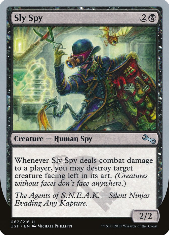 Sly Spy ("Silent Ninjas Evading Any Kapture") [Unstable] | Tables and Towers