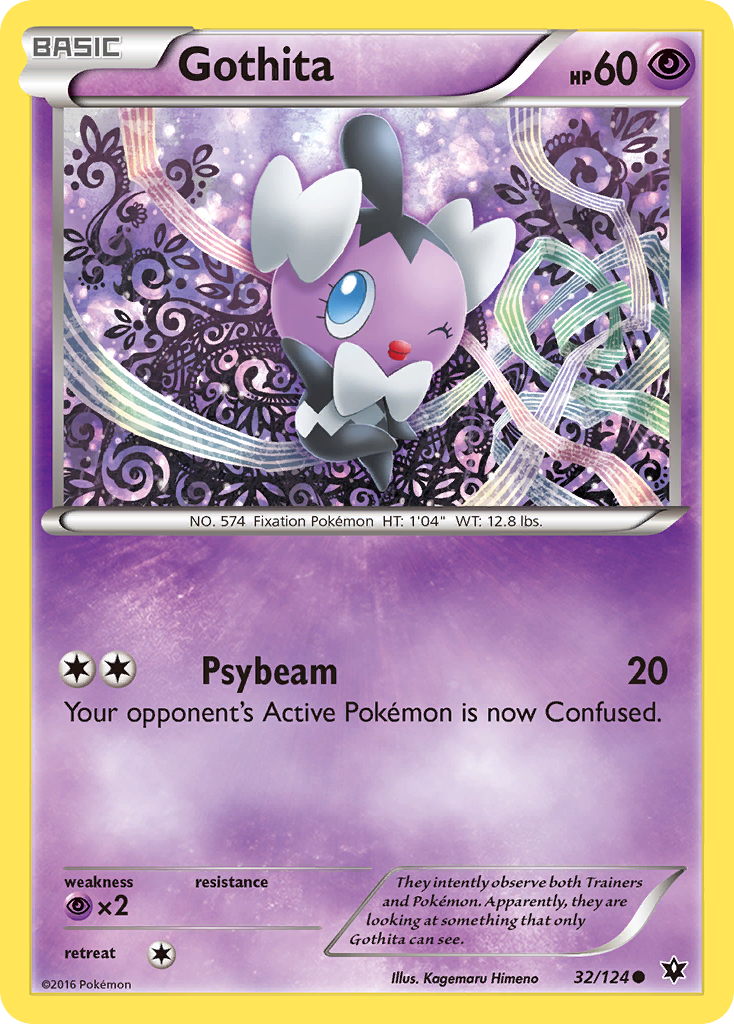 Gothita (32/124) [XY: Fates Collide] | Tables and Towers