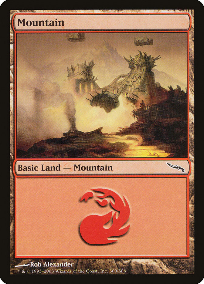 Mountain (300) [Mirrodin] | Tables and Towers