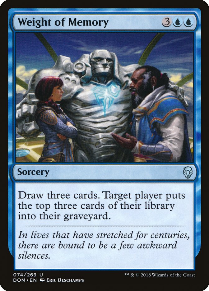 Weight of Memory [Dominaria] | Tables and Towers