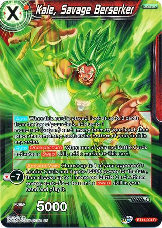 Kale, Savage Berserker (BT11-004) [Vermilion Bloodline 2nd Edition] | Tables and Towers