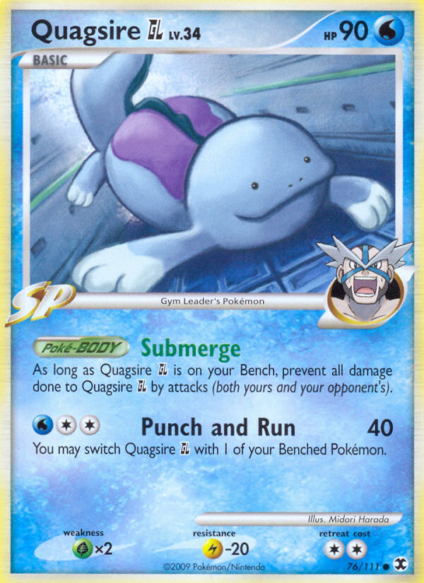 Quagsire GL (76/111) [Platinum: Rising Rivals] | Tables and Towers