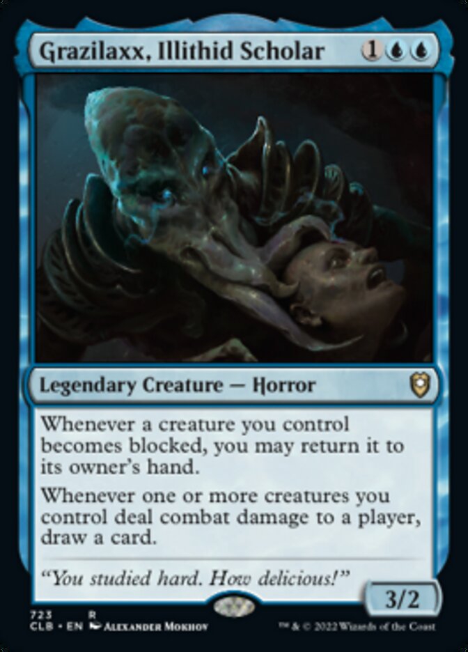 Grazilaxx, Illithid Scholar [Commander Legends: Battle for Baldur's Gate] | Tables and Towers