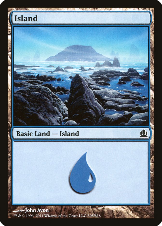 Island (305) [Commander 2011] | Tables and Towers