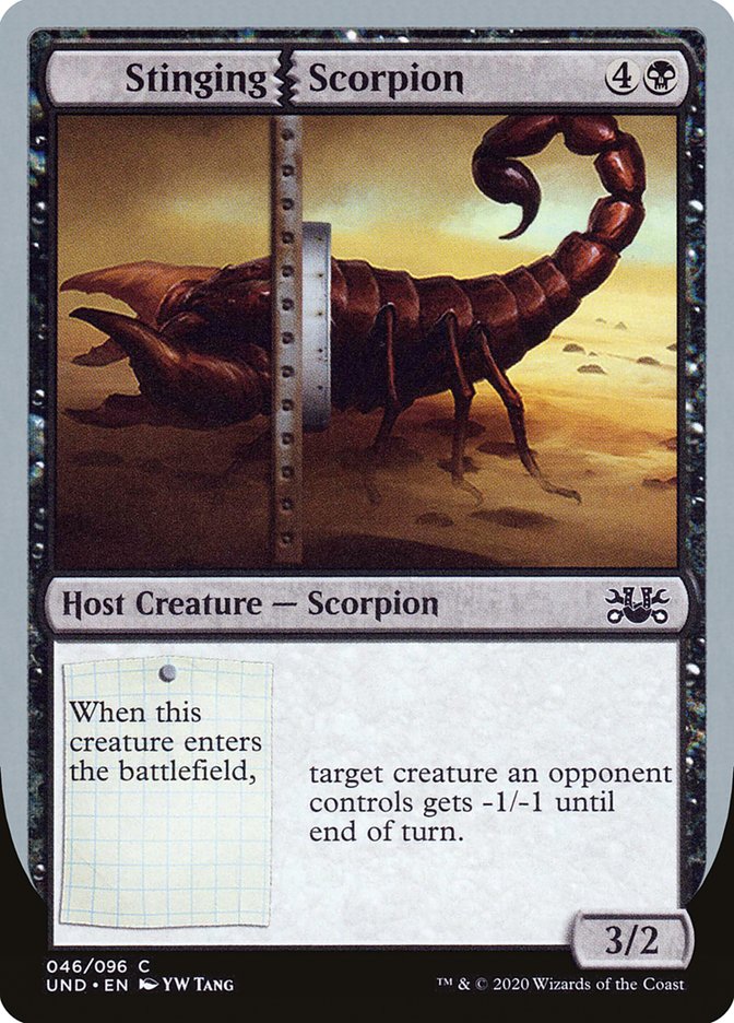 Stinging Scorpion [Unsanctioned] | Tables and Towers