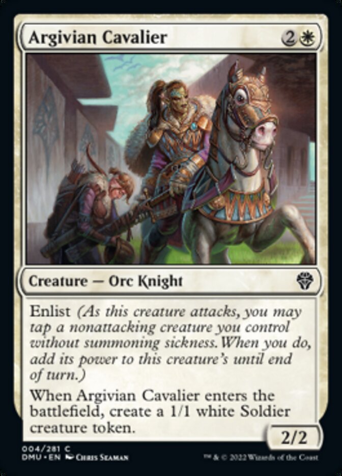 Argivian Cavalier [Dominaria United] | Tables and Towers