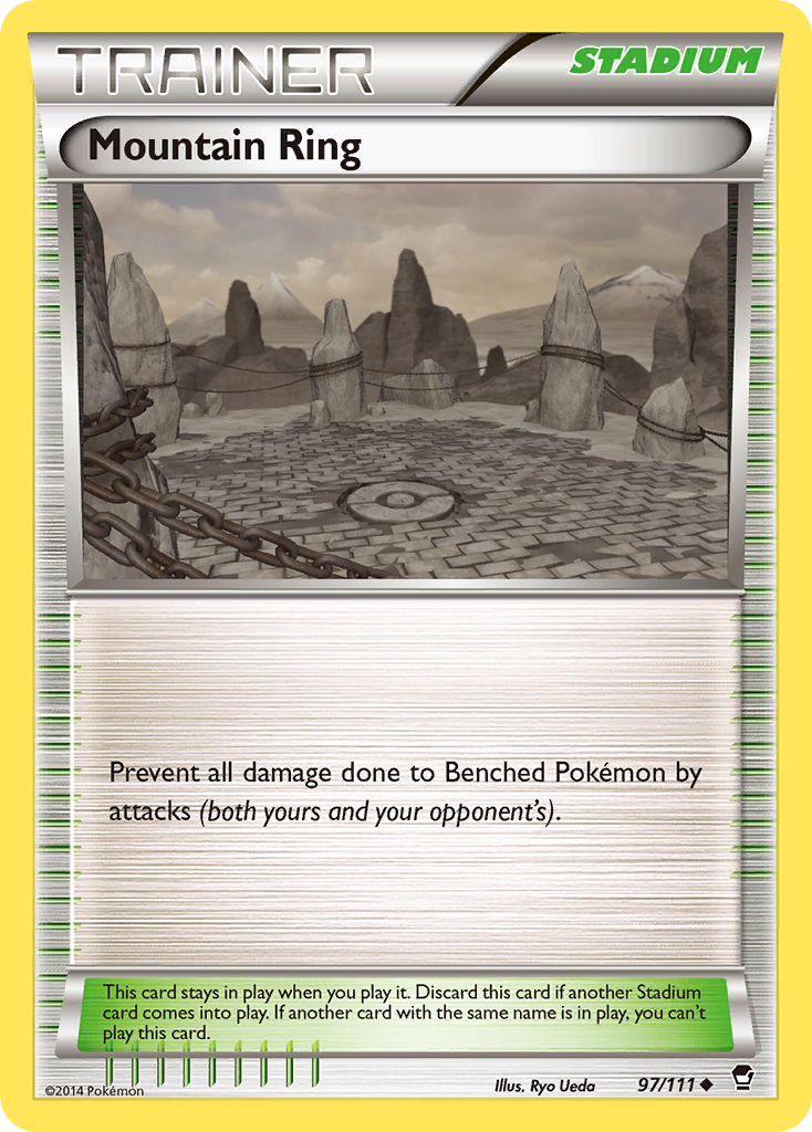 Mountain Ring (97/111) [XY: Furious Fists] | Tables and Towers