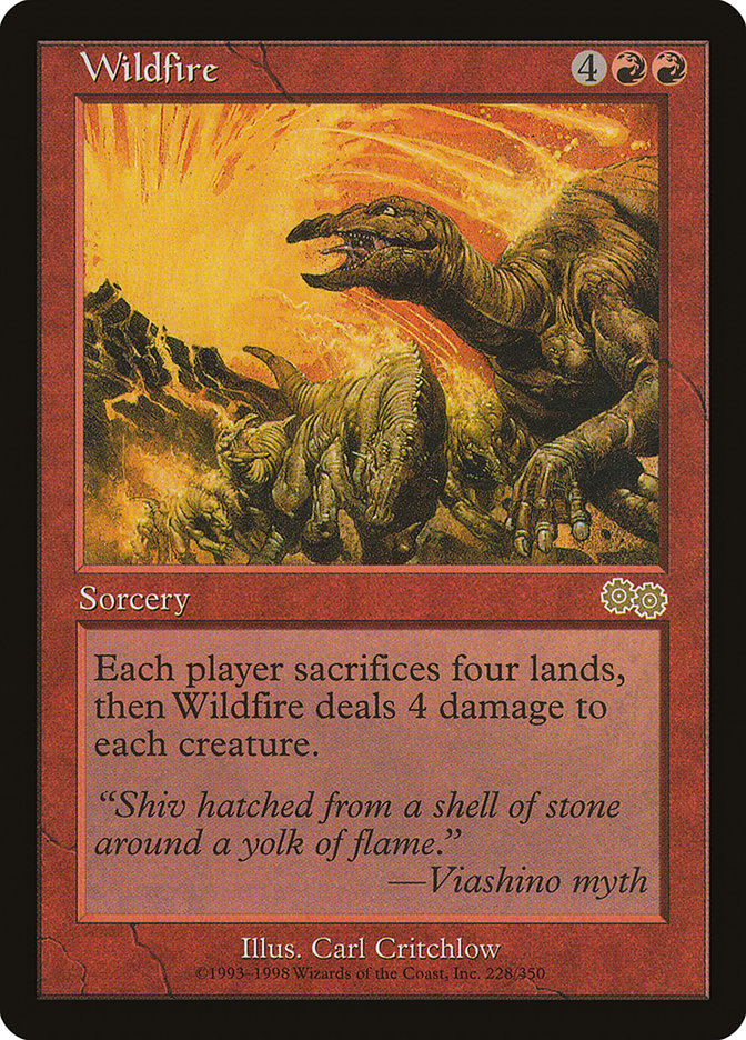 Wildfire [Urza's Saga] | Tables and Towers