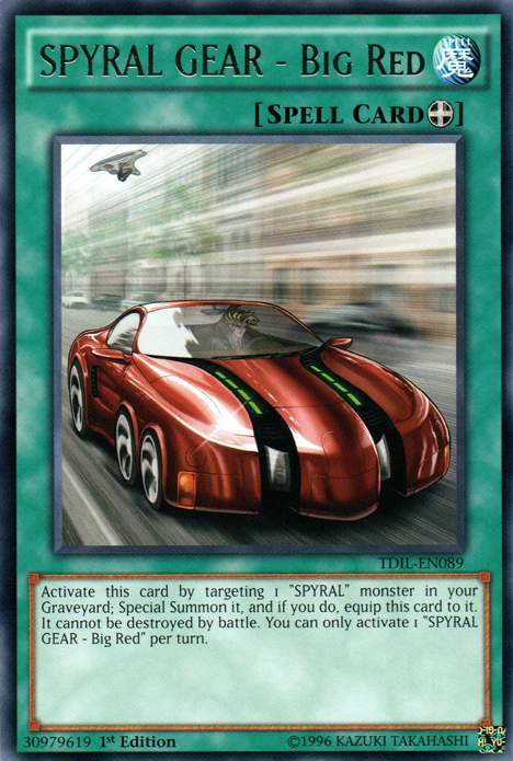 SPYRAL GEAR - Big Red [TDIL-EN089] Rare | Tables and Towers