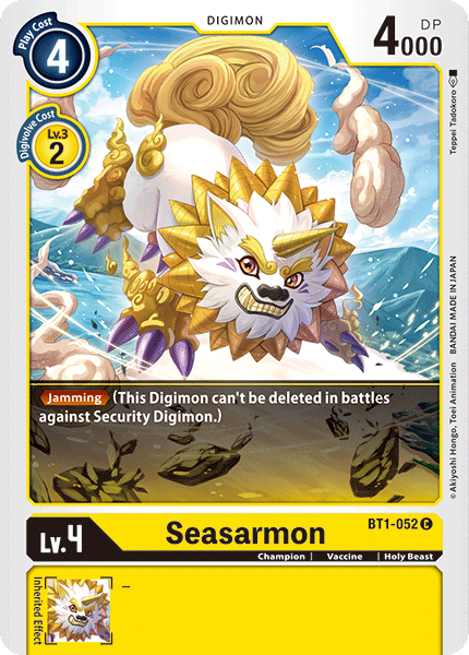 Seasarmon [BT1-052] [Release Special Booster Ver.1.0] | Tables and Towers