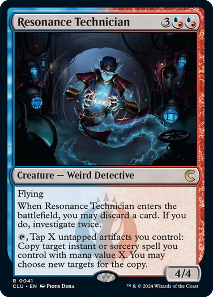 Resonance Technician [Ravnica: Clue Edition] | Tables and Towers