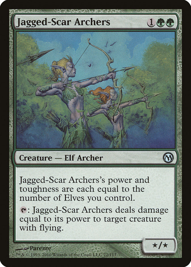 Jagged-Scar Archers [Duels of the Planeswalkers] | Tables and Towers