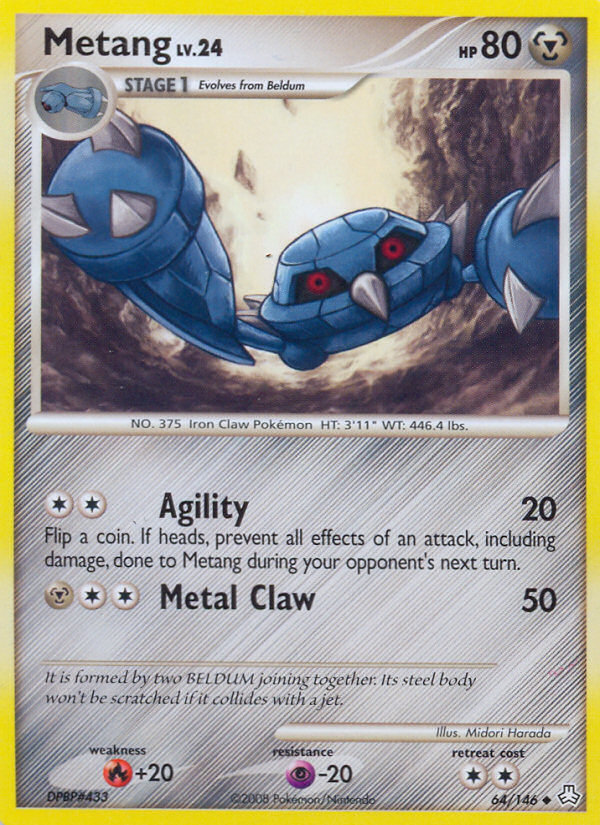 Metang (64/146) [Diamond & Pearl: Legends Awakened] | Tables and Towers