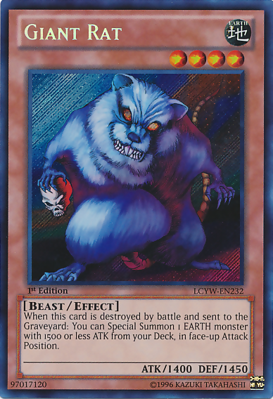 Giant Rat [LCYW-EN232] Secret Rare | Tables and Towers