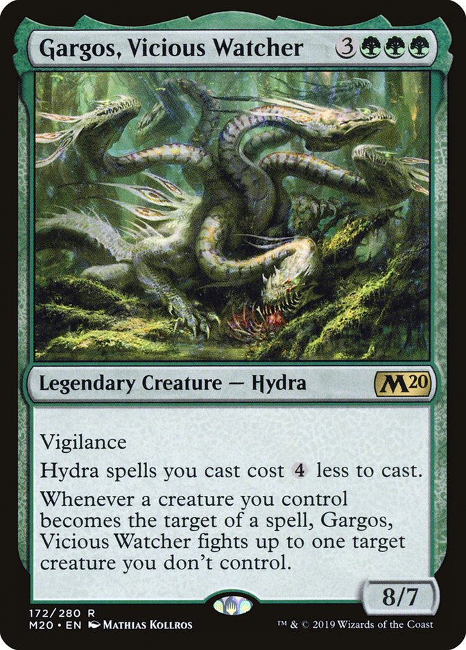 Gargos, Vicious Watcher [Core Set 2020] | Tables and Towers