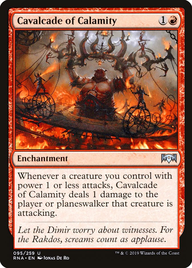 Cavalcade of Calamity [Ravnica Allegiance] | Tables and Towers