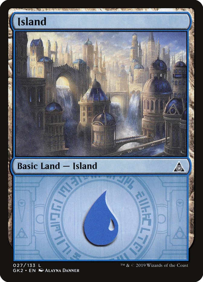 Island (27) [Ravnica Allegiance Guild Kit] | Tables and Towers