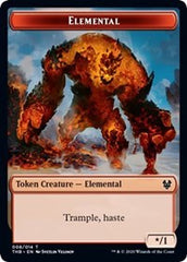 Elemental // Satyr Double-Sided Token [Theros Beyond Death Tokens] | Tables and Towers