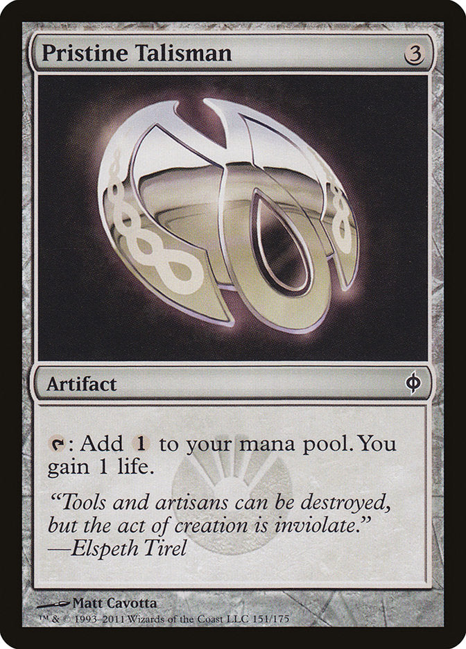 Pristine Talisman [New Phyrexia] | Tables and Towers