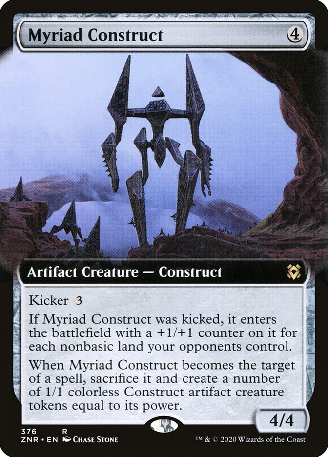 Myriad Construct (Extended Art) [Zendikar Rising] | Tables and Towers