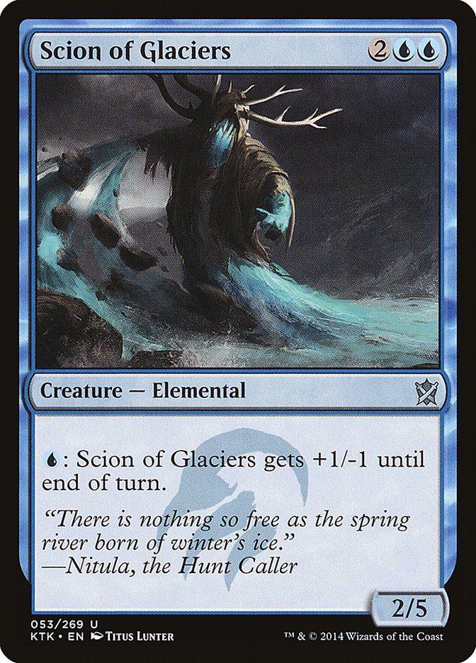 Scion of Glaciers [Khans of Tarkir] | Tables and Towers