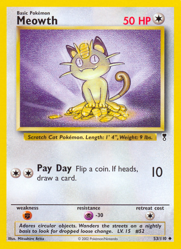 Meowth (53/110) [Legendary Collection] | Tables and Towers