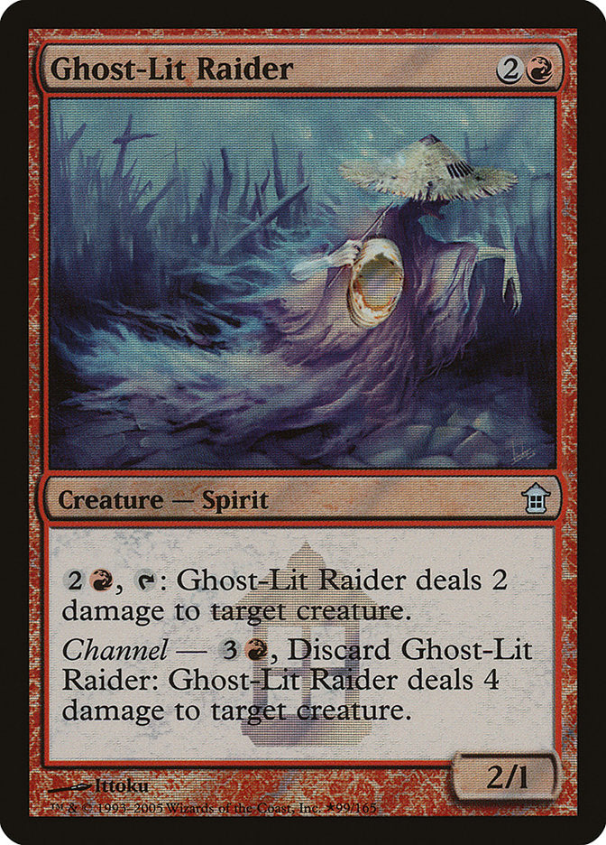 Ghost-Lit Raider [Saviors of Kamigawa Promos] | Tables and Towers