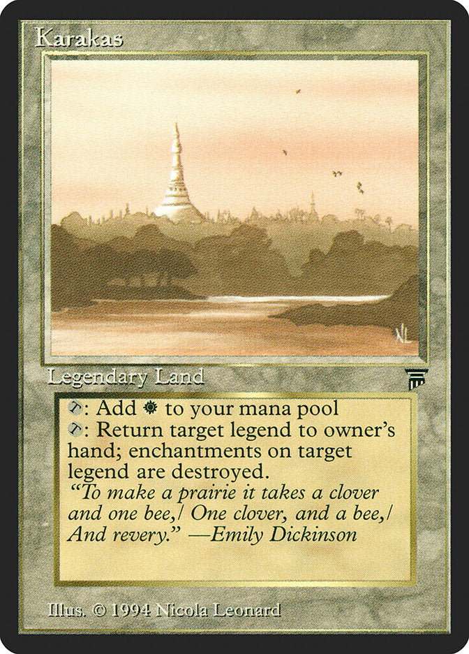 Karakas [Legends] | Tables and Towers