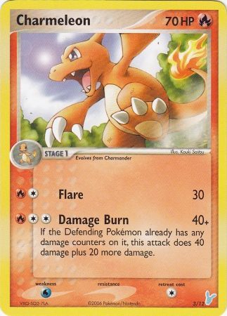 Charmeleon (3/12) [EX: Trainer Kit 2 - Minun] | Tables and Towers