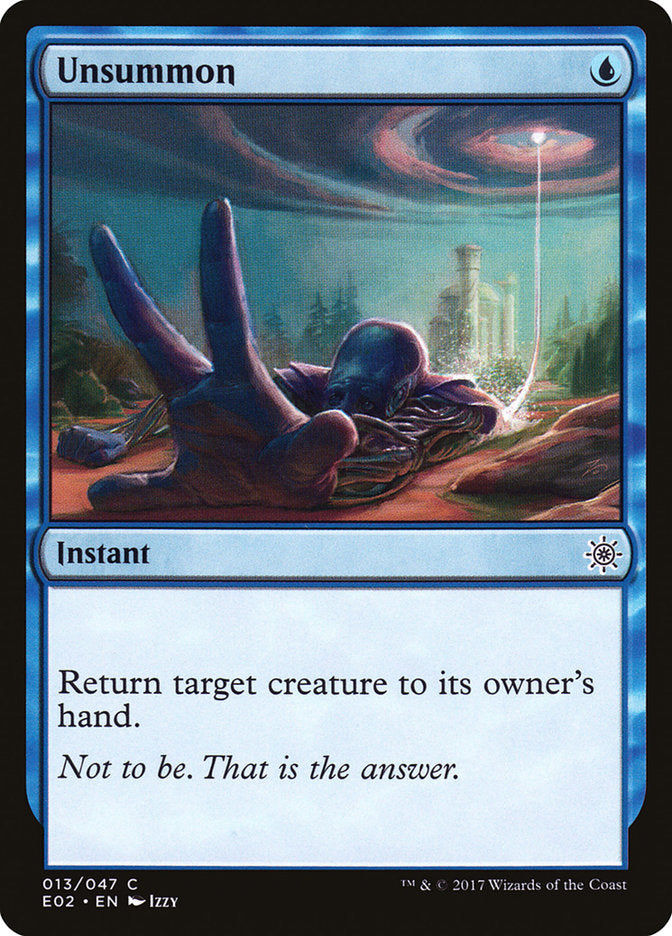 Unsummon [Explorers of Ixalan] | Tables and Towers