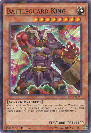 Battleguard King [SP15-EN020] Shatterfoil Rare | Tables and Towers