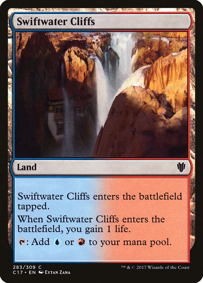 Swiftwater Cliffs [Commander 2017] | Tables and Towers