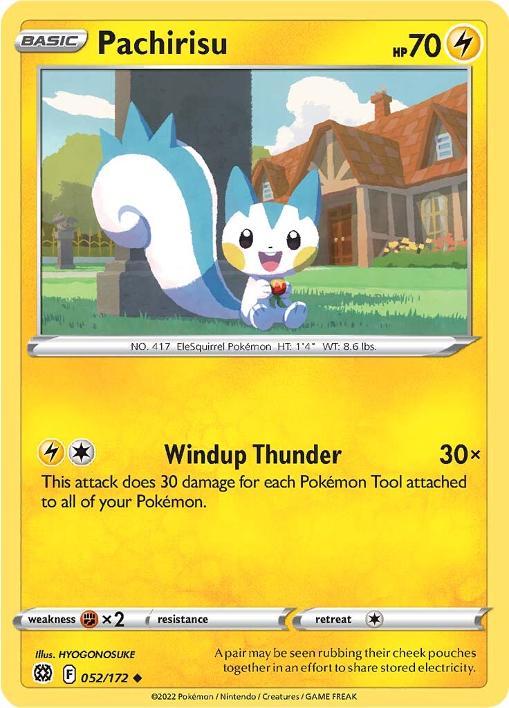 Pachirisu (052/172) [Sword & Shield: Brilliant Stars] | Tables and Towers