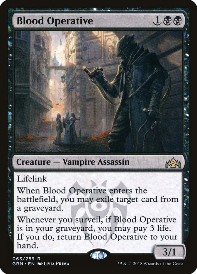 Blood Operative [Guilds of Ravnica] | Tables and Towers