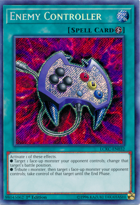 Enemy Controller [LCKC-EN032] Secret Rare | Tables and Towers