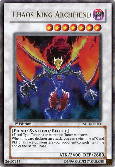 Chaos King Archfiend [TSHD-EN041] Ultra Rare | Tables and Towers