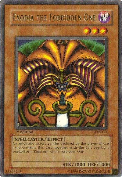 Exodia the Forbidden One [LOB-124] Ultra Rare | Tables and Towers