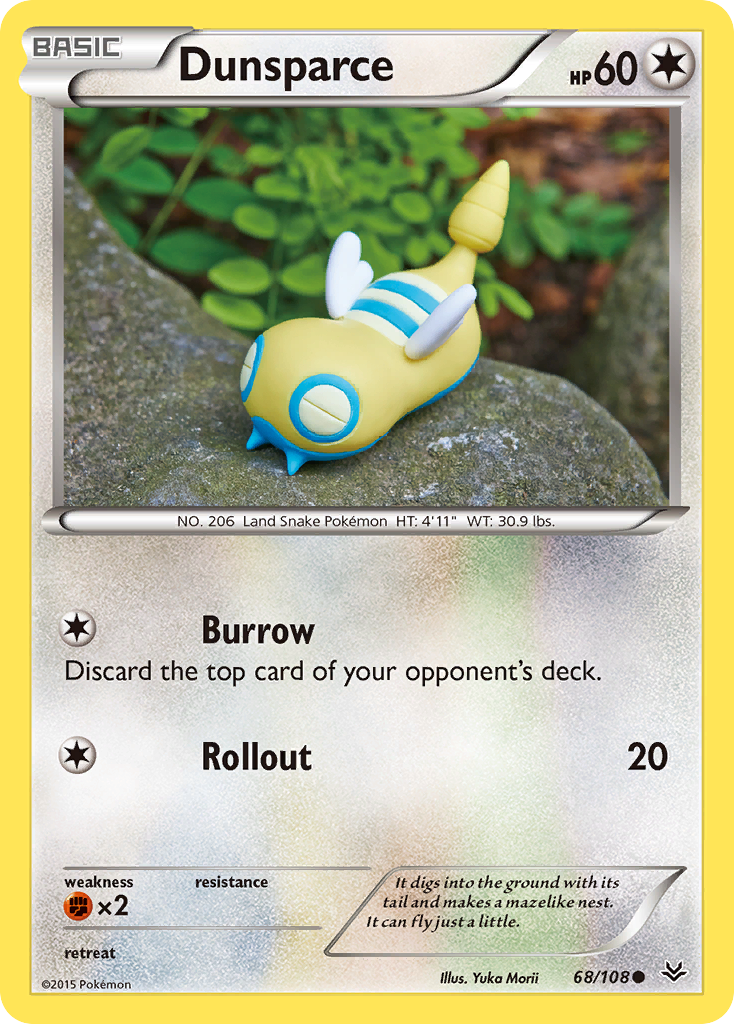 Dunsparce (68/108) [XY: Roaring Skies] | Tables and Towers