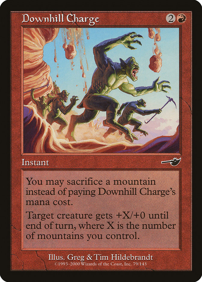 Downhill Charge [Nemesis] | Tables and Towers