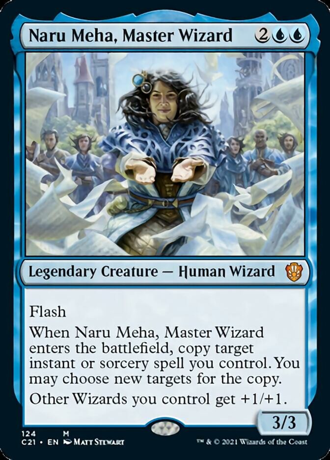 Naru Meha, Master Wizard [Commander 2021] | Tables and Towers